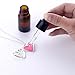 Wholesale 12 PCS Heart Shaped Photo Locket Silver Tone Aromatherapy Essential Oil Diffuser Locket Pendant Hollow Filigree Charm Pendant Bulk for Jewelry Making (Heart)