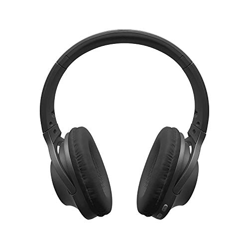 Fisher Smooth Harmony Wireless Bluetooth Headphones, Comfort, Portable Design – Matte Black