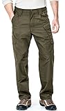 CQ-TLP103-TDR_40W/32L CQR Men's Tactical Pants Lightweight EDC Assault Cargo TLP-101 / 102 / 103 /104
