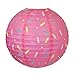 Just Artifacts 3pcs 12-Inch Sweet Treat Party Hanging Paper Lantern Kit (Sprinkles)