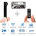 Hidden Spy Camera,1080P WiFi Mini Camera Portable Wireless Security Cameras Video Recorder IP Network Nanny Cam with DIY Interchangeable Lens/Motion Detection for Home Monitoring(Updated app)