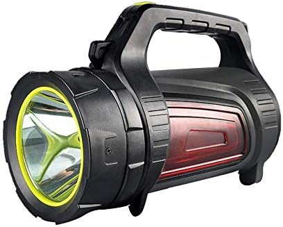 RPMDM Searchlight Glare Flashlight Long-range Rechargeable Super Bright Home Portable Outdoor Waterproof Flashlight Adventure Light Fish Fishing Lamp flashlight (Color : 500w Without Side Lights)