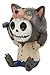 Ebros Furrybones Scary Wolfie The Werewolf Figurine Small 3 Inch Furry Bones Werewolf Or Wolf Skeleton Monster in Hooded Costume Sculpture Collectible
