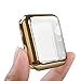 top4cus 42mm Cover Soft TPU Anti-Scratch Lightweight 42mm Iwatch Case All-Around Screen Protector, Optional Cases Compatible with Apple Watch Series 10/9/8/7/6/SE/SE2/5/4/3/2/1 -Gold