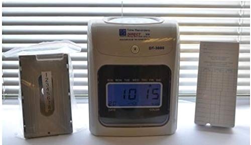 New Clocking in Machine, Time Recorder, Complete Starter System, Machine, Rack & 100 Time Cards