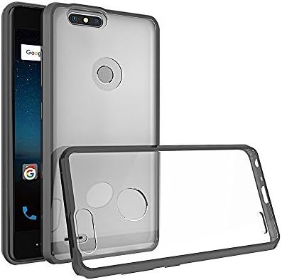ZTE Sequoia Case, ZTE Blade Z Max Case, Entaifeng Slime Anti-drop Acrylic & TPU Shock Absorber Bumper Full-Body Protection Case Cover For ZTE ZMax Pro 2 / Z982 (Black/Clear)
