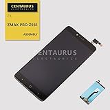 New Assembly For ZTE ZMax Pro Z981 LCD Display Touch Screen Digitizer Glass Replacement Black USA