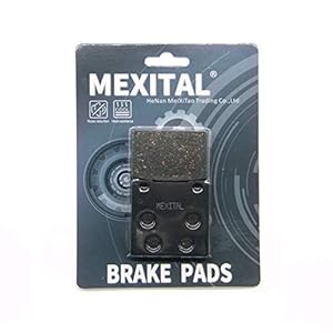 MEXITAL Motorremblokken achter voor ZXR 400 (89-90)/ZXR 400 R ZX 400 (91-94)/ZXR 750 ZX 750 Ninja ZX-7 ZX-7R (89-95)/ZZR…