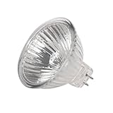 Anyray A1897Y (1)-Bulb GU8 Base MR-16 25 Watts JCDR 120 Volts BI-PIN Clear 120V 25W G8