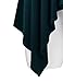 MBJ WSK1071 Womens Lightweight Sleeveless Draped Open Cardigan XXL TEAL