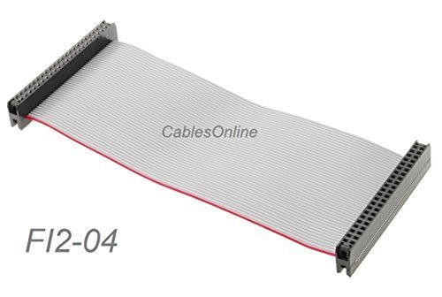 CablesOnline 4-inch 44-Pin Female/Female 2.0mm Pitch Laptop 2.5" Hard Drive Ribbon Cable, FI2-04