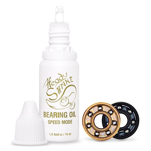 image for Heady Shake Pro Skateboard Bearings - Fastest Premium 608rs Titanium -