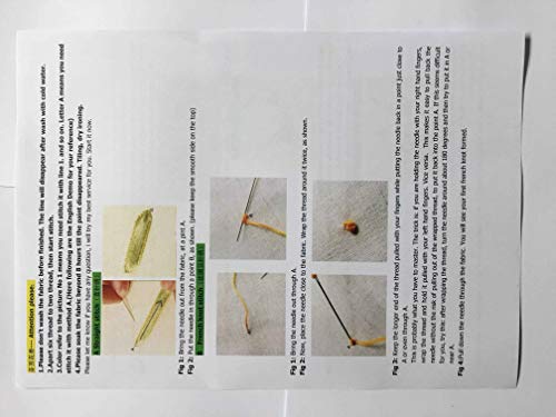 5 Cross+Stitch+Stamped+Embroidery+Kit