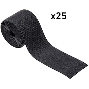 D-Line Cable Grip Strip | Floor Cable Cover for Commercial Office Carpet Only | Hold Cords in Place Under Desks and Around The Perimeter of Rooms | 3