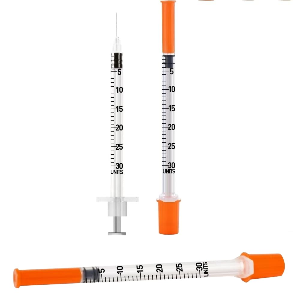 Photo 1 of 31G 0.3cc 0.3ml 1/4-Inch Measurement Lab Accessories for Industrial and Scientific, Individually Sealed Wrapped - 20 Pack