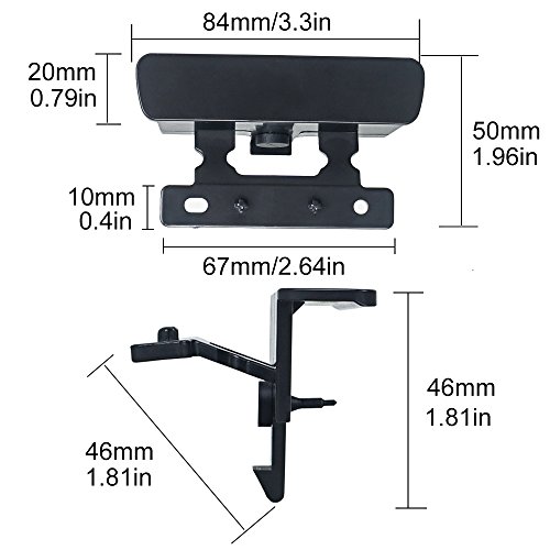 Center Console Armrest Lid Latch Lock for Chevy Chevrolet Silverado Suburban Tahoe GMC Sierra Yukon Lid Latch Repair Kit Replacement Fits GM Truck 20864151, 20864153, 20864154(2 PCS) - Thumbnail 5