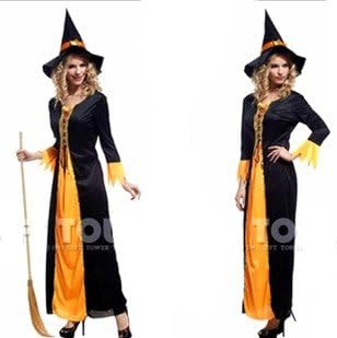 Amazon ハロウィンcosplay服装 大人舞会演出服 Cos 魔女服プリンセスドレス コスプレ 仮装 通販