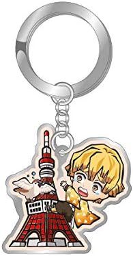 Amazon 鬼滅の刃 ご当地限定 メタルキーホルダー 東京タワー 善逸 アニメ 萌えグッズ 通販