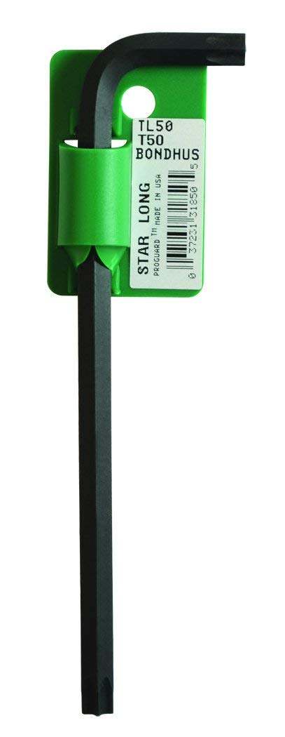 Bondhus, T50 TORX Long Series Key, TX50, 31850
