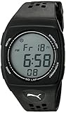 PUMA Unisex PU910991002 Faas 300 Digital Display Quartz Black Watch