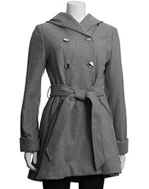 Jessica Simpson Double Breasted Hooded Coat