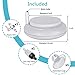 NEPTONION air Stone Disc Aquarium Fish Tank Bubbler with Control Valve Oxygen Diffuser for Hydroponics (Air Pump and Pipe not Included)
