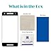 Habyby Screen Protector for Google Pixel 2, [Full Coverage] [Case Friendly] [Japan Glass with 9H Hardness] Anti-Scratch, Bubble Free Tempered Glass with Dot Matrix
