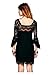 CA Mode Women Twinset Floral Lace Cocktail Prom Party Dress Set Camisole Tank