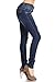 Jvini Womens Stretchy Destroyed Ripped Distressed Skinny Jeans 007 9 Navy