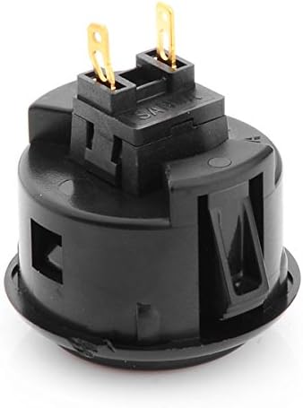 10Pcs Original Sanwa Push Buttons OBSF-30 for Arcade Game Machine - Black