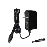 HQRP AC Adapter / Power Cord for Philips Norelco 5000 5100 5200 series S5210 S5290, 7825XL, 7845XL, 7864XL, 7865XL, 7866XL, 7867XL Coolskin Nivea Range Shaver plus Cleaning Brush
