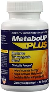 Image of MetaboUP PLUS Thermogenic Weight Loss Dietary Supplement Tablets, 60 count