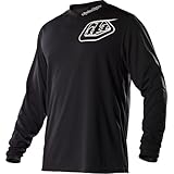 Troy Lee Designs Midnight Men's MotoX/Dirt Bike Motorcycle Jersey - Black