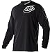 Troy Lee Designs Midnight Men's Motox/Dirt Bike Motorcycle Jersey - Black / 2X-Large