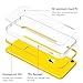 ismabo Ispider Clear Case Designed for iPhone XR, [9.8 Feet Anti-Fall] Premium Protective Case for Apple iPhone XR, [Hard PC Back and Dual-Layer Reinforced TPU Bumper Frame] - Yellow Bumper
