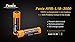 Fenix ARE-C2 four bays Li-ion home/car battery charger, 2 X Fenix ARB-L18 3500mAh Protected 18650 Rechargeable Li-ion Batteries with EdisonBright BBX3 battery carry case