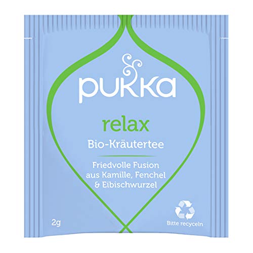 Pukka Bio-Tee Relax 80 Teebeutel, 4er Pack (4 x 20 beutel) – Bild 4
