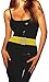 LUNA Fashion 3 Inch Elastic Cinch Belt - Solid - Yellow