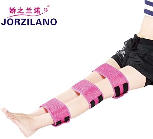 Summer Foot Care Tools Free Sizes O Form X Form Legs Correction Belt Comfortable and breathable leg correction belt (Pink)