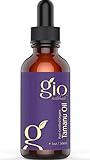 Gio Naturals Certified Organic Cold Pressed Tamanu Oil - Best Treatment for Dry Skin, Eczema, Acne, Scars, and Psoriasis, 1 Oz
