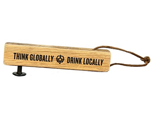 Beer Stuff Survival Kit - Great Gift Set for Beer Lovers, Man Cave Gift Basket with Beer Soap, Beer Candy, Beer-infused Hot Sauce, and Bottle Opener Made From Whiskey Barrels, Great Father's Day Gift