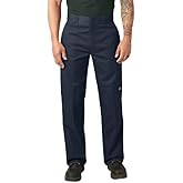 Dickies Loose Fit Double Knee Work Pants. Dark Navy, 38 34