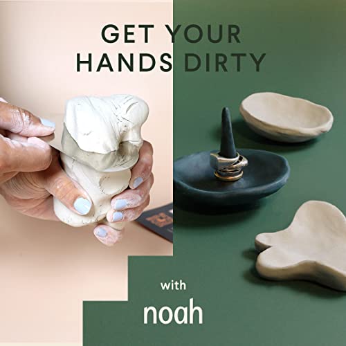 Noah DIY Pottery Kit For Beginners Craft Kit Includes Air Dry Clay