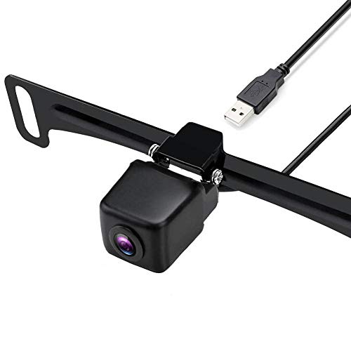 Wireless Digital License Plate Backup Camera, HD 720P Car WiFi Rear