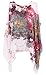 iNewbetter Women's Chiffon Caftan Poncho Tunic Top Cover up One Size Scarf Top (White)
