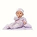 Madame Alexander 16-Inch Lee Middleton Newborn Baby Doll, Lavender Floral, Light Skin Tone