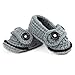kilofly Socks Baby Boy Newborn Infant Hand Crochet Shoes Booties, Set of 2