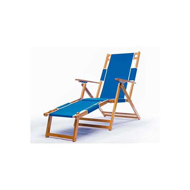 Frankford Umbrellas Heavy Duty Commercial Grade Oak Wood Beach Chair