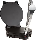 Electric Tortilla Maker- Homemade Flatbread, Pitas, Tortillas- Heavy Duty, Non-stick Cooker Easier than Tortilla Press (Kitchen)