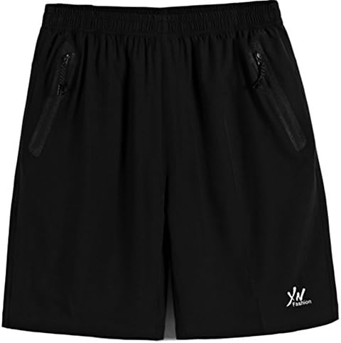 Shorts And Men's Casual Pants Are More Of An Outdoor Waterproof Summer Slack (10XL, Black)